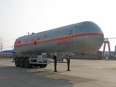 Cheng Liwei  CLW9403GYQ Semi trailer for liquefied gas transportation