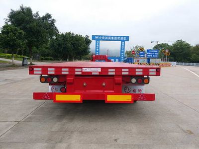 Fushi  LFS9400TDP Low flatbed semi-trailer