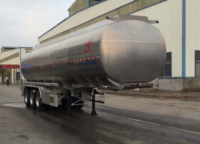 Changhua  HCH9406GSY Aluminum alloy edible oil transportation semi-trailer