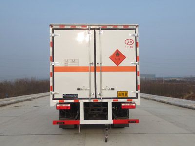 Jiangte brand automobiles JDF5120XRQC6 Flammable gas box transport vehicle