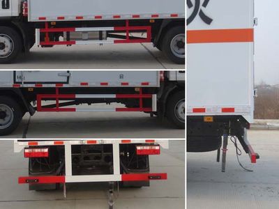 Jiangte brand automobiles JDF5120XRQC6 Flammable gas box transport vehicle