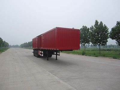 Jinhou Shield Automobile JHD9400XXY Box transport semi-trailer