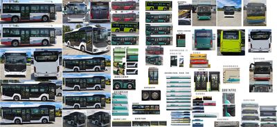 Jinlong  XMQ6810AGBEVL6 Pure electric city buses