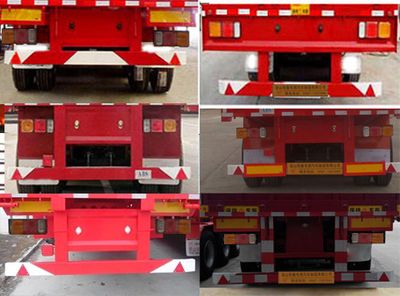 Huayue Xing brand automobiles FNZ9401CCY Gantry transport semi-trailer