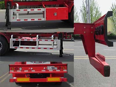 Zhengkang Hongtai brand automobiles HHT9402GPG Ordinary liquid transport semi-trailer