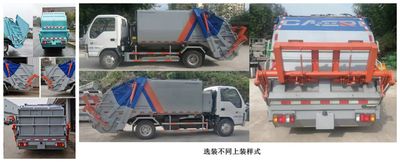 Zhongte  QYZ5070ZYS6 Compressed garbage truck