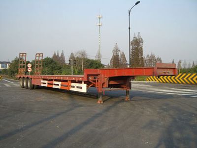 Qulong  ZL9282TDP Low flatbed semi-trailer