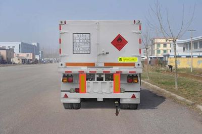 Qingte  QDT9340GGQ High pressure gas transport semi-trailer