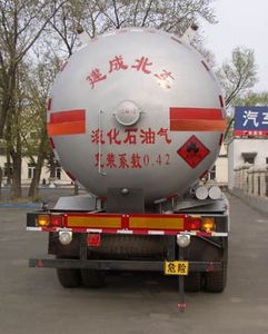 Jiancheng  JC9310GYQ Liquefied gas semi trailer transport vehicle