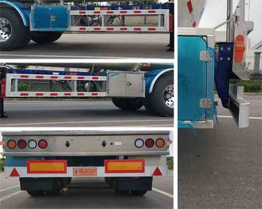 Shaanxi Automobile SHN9400GRYP462 Flammable liquid tank transport semi-trailer