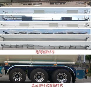 Shaanxi Automobile SHN9400GRYP462 Flammable liquid tank transport semi-trailer