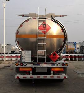 Tonghua  THT9400GYYA Aluminum alloy oil transport semi-trailer