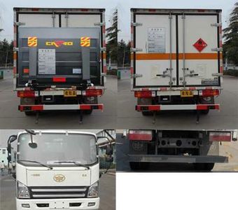 Chunxing  ZZT5040XRQ6 Flammable gas box transport vehicle