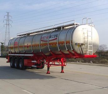 Ruijiang  WL9403GRYC Aluminum alloy flammable liquid tank transport semi-trailer