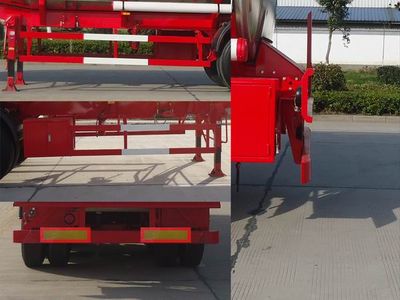 Ruijiang  WL9403GRYC Aluminum alloy flammable liquid tank transport semi-trailer