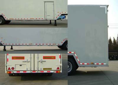 Huanda  BJQ9280XXY Box transport semi-trailer