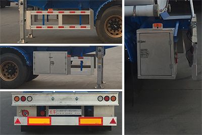 Chuanteng  HBS9400GYS Liquid food transportation semi-trailer