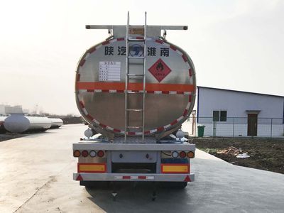 Shaanxi Automobile SHN9400GRYP460 Aluminum alloy flammable liquid tank transport semi-trailer