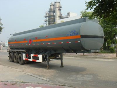 Lingyu CLY9400GHYChemical liquid transportation semi-trailer