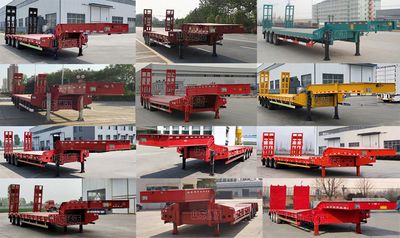 Tongmai  LTM9401TDP Low flatbed semi-trailer