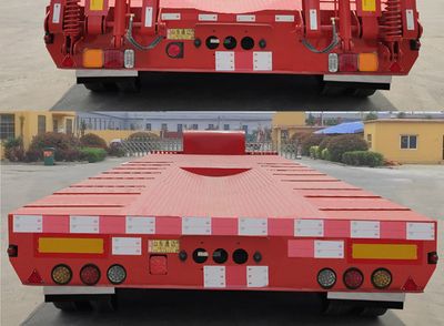 Tongmai  LTM9401TDP Low flatbed semi-trailer