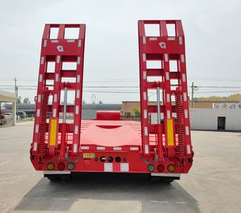 Tongmai  LTM9401TDP Low flatbed semi-trailer