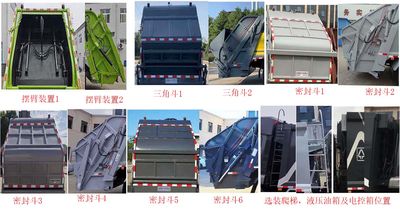 Xinyatong  ZXN5250ZYSZZ6 Compressed garbage truck