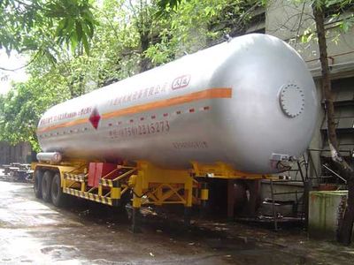 Jiuyuan  KP9400GYQ Semi trailer for liquefied gas transportation