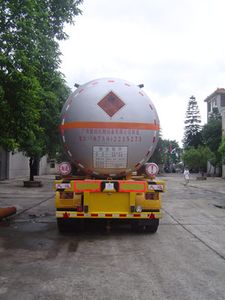 Jiuyuan  KP9400GYQ Semi trailer for liquefied gas transportation