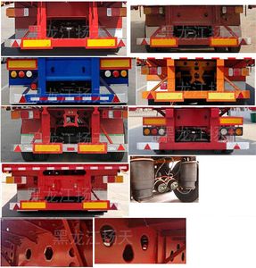 Yangtian Luoxiang  YTM9400CCYE Gantry transport semi-trailer