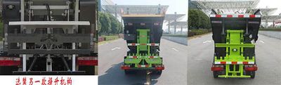 Cheng Liwei  CLW5035ZZZ6SL Hydraulic Lifter Garbage truck 