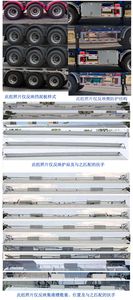 Tonghua  THT9400GPGF3 Ordinary liquid transport semi-trailer