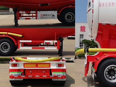 Tongyada  CTY9403GFL49 Low density powder material transportation semi-trailer