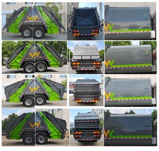 Wanglongwei  WLW5180ZYSC Compressed garbage truck