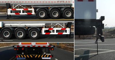 Han Zhong Shen Leng  ZHJ9403GDYA Low temperature liquid transport semi-trailer