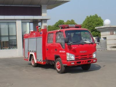 Jiangte brand automobiles JDF5072GXFSG20C Water tank fire truck