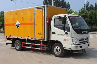 Runzhixing  SCS5041XFWBJ Corrosive goods box transport vehicle