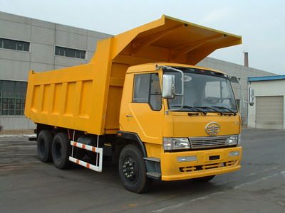 Jiefang Automobile CA3254P4K2T1A70 Flat head diesel dump truck