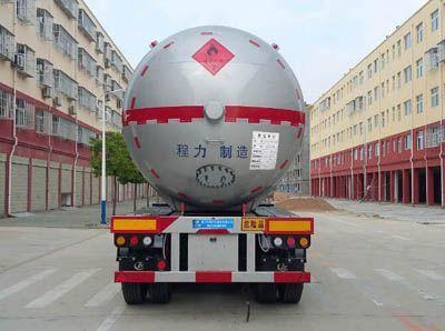 Cheng Liwei  CLW9402GYQC Semi trailer for liquefied gas transportation