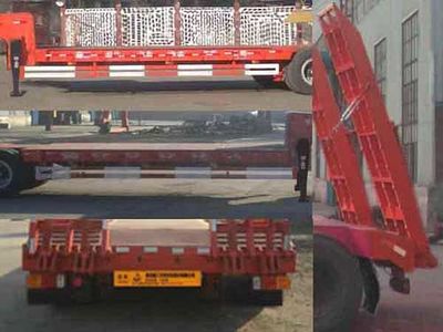 Tanghong Heavy Industry Automobile XT9191TDP Low flatbed semi-trailer