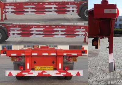 Luffy YFZ9370TJZG Frame type container transport semi-trailer