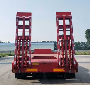 Dezhu  HDZ9400TDPXZ Low flatbed semi-trailer