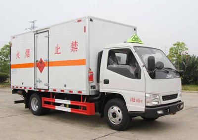 Huatong brand automobiles HCQ5041XRQJX6 Flammable gas box transport vehicle