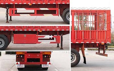 Zhongzhi Huaxing brand automobiles JLQ9408CCY Gantry transport semi-trailer