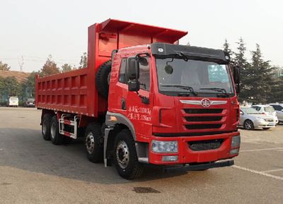 Jiefang Automobile CA3312P1K2L2T4E4A80 Flat head diesel dump truck