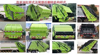 Cheng Liwei  CLW5120ZYS6ZS Compressed garbage truck