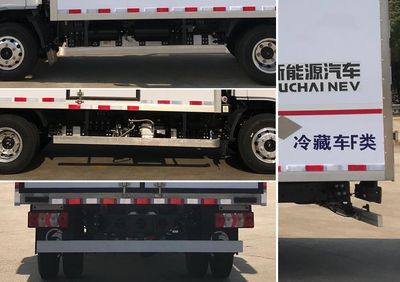 Yuchai  YCE5040XLCBEVMA Pure electric refrigerated truck