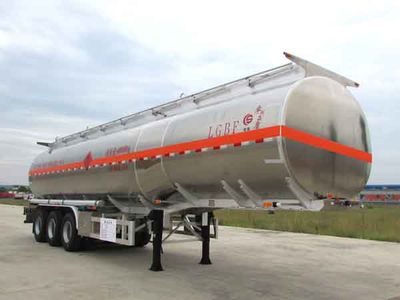 Chusheng  CSC9405GYYLE Aluminum alloy oil transport semi-trailer