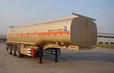 Yafeng  HYF9403GRY Flammable liquid tank transport semi-trailer