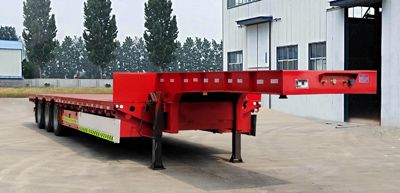 Longen LHE9402TDPLow flatbed semi-trailer